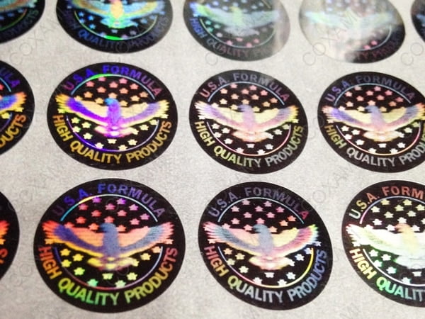 tem hologram chữ nano